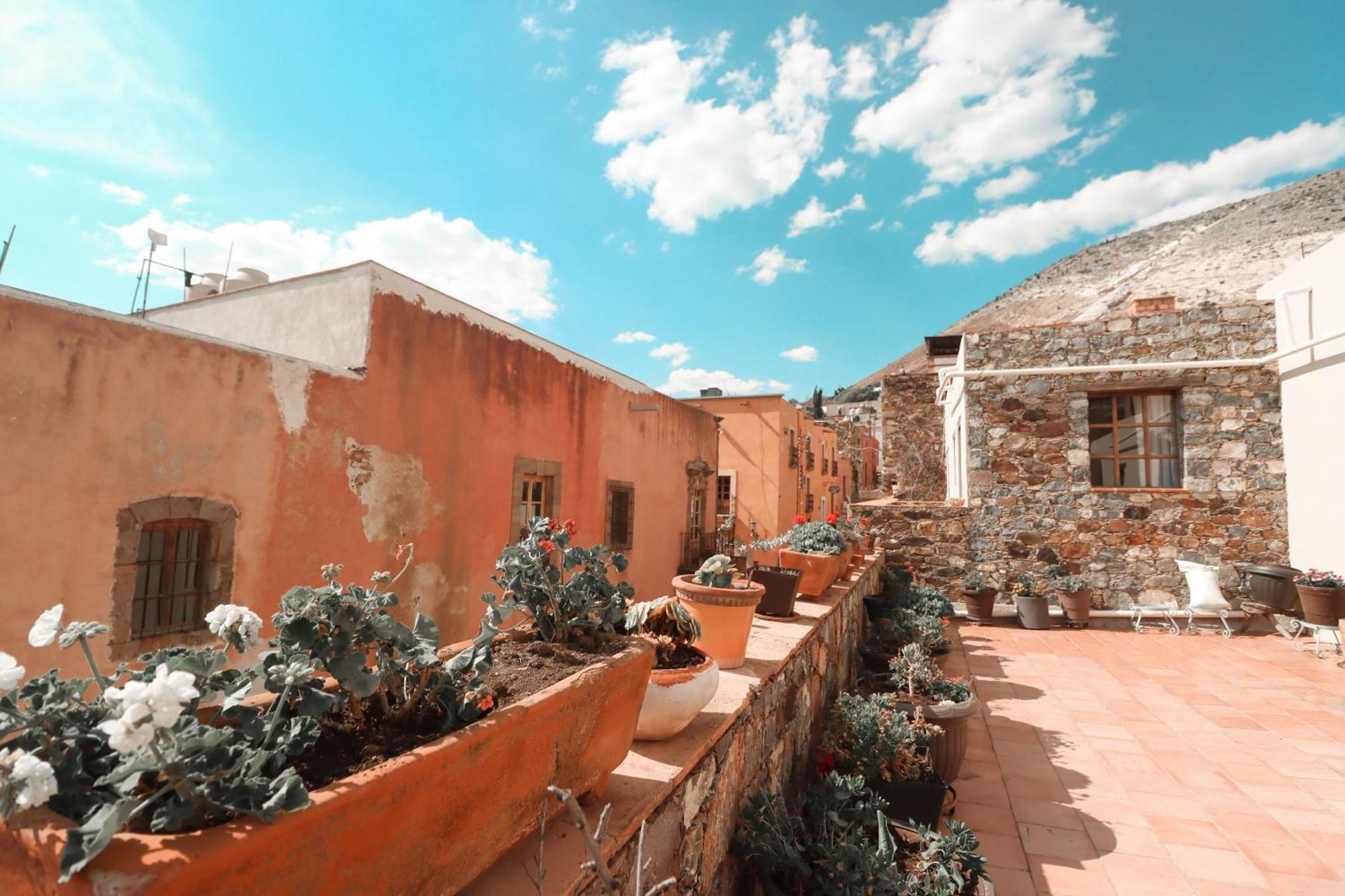 Hotel Boutique Meson De La Abundancia Catorce エクステリア 写真